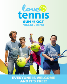 Love Tennis 2026 Social Media OCTOBER