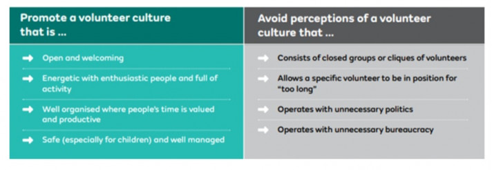 Volunteer culture